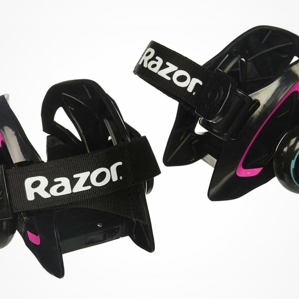 Razor Jetts Heel Wheels with Pink Highlights
